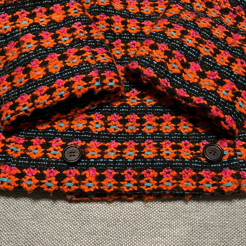 J CREW COLLECTION SOUTHWEST TWEED JACKET SIZE 6 - Picture 7 of 12